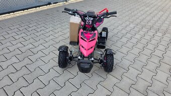 Dětská dvoutaktní čtyřkolka ATV Repti Nitro 49ccm růžová - 5