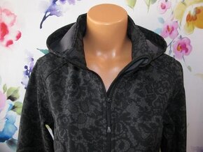 Černo šedá softshellová bunda s kapucí vel.38 - 5