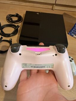 PS4 FAT 500GB , 2x ovládač , hry , PS4 kamera a slúchadlá - 5