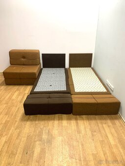 Retro křesla Pauli 70. léta rozkládací - 5