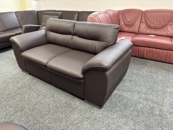 Sedací souprava 3 + 2 - kožená - NEPOUŽITÁ - 5