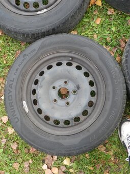 4xObutá zimní sada ŠKODA OCTAVIA 2 15tky. ET 47 195/65 R15 - 5