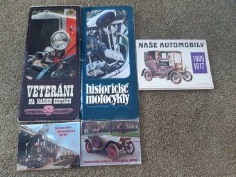 Auto, moto, letadla, prospekty, leporela, komiks, ... - 5