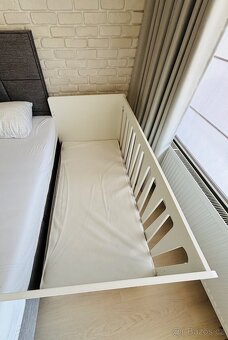 Dětská bílá postel 75x140 cm - 5