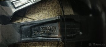 Prodám originál ALU černé TRIUS - 5