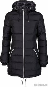 Nový dámský černý zimní kabát Willard (vel. 38), PC 1250 Kč - 5