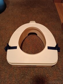 Zdravotnická pomůcka, zvýšené sedátko na WC 10cm - 5