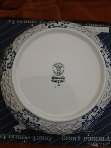 Nová mísa 5-ti hranná prolamovaná 19 cm, Cibulák - 5