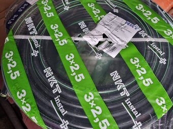 Kabel CYKY J 3x1,5/3x2,5/5x1,5/5x2,5 a el.krab.68 - 5