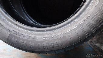 Prodám 4 x letní pneu Continental 165/60/15 cena za 4 ks - 5