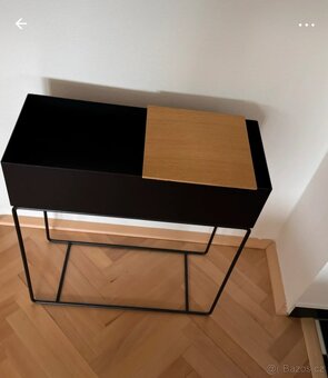 Ferm Living Stojan na květiny Plant Box Black - 5