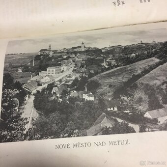 secesní Průvodce Nové Město n Metují Fotografie reklamy mapa - 5