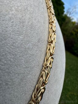 Zlaty řetěz - královská vazba 65cm -36.4g 585 14k - 5