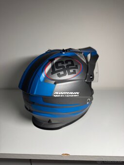 Motocyklová přilba LS2 MX436 Pioneer Quarterback – vel. L - 5
