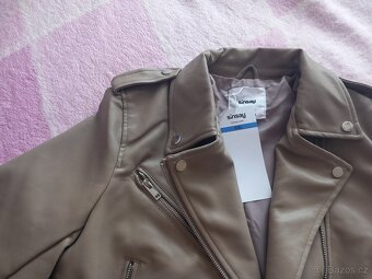 Béžová biker bunda vel. XXL - N.O.V.Á s visačkou - 5
