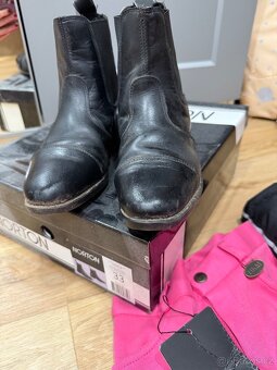 Dětské rajtky ,zimní boty a perka - 5