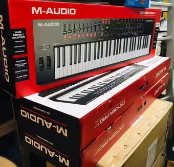 M-Audio Oxygen PRO 61 – MIDI klaviatura, výborný stav - 5