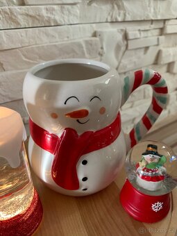 Prodám nový vánoční nepoužívaný hrnek + svítící LED dekorace - 5
