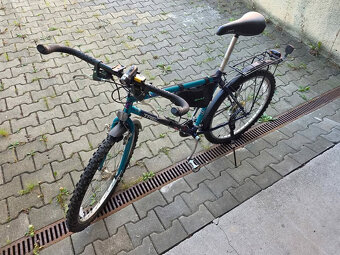 Pánské kolo Trekking Fox Canyon - modro zelené - 5