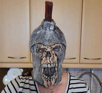 Masky různé druhy a paruky  Mikuláš se blíží maska čerta - 5