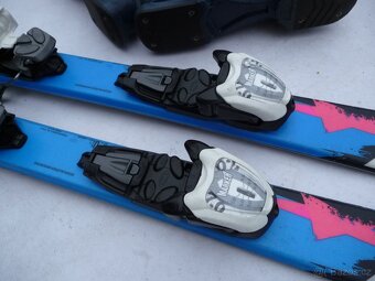 282. Lyže NORDICA - 130 cm + boty ATOMIC 38 eu - set - 5