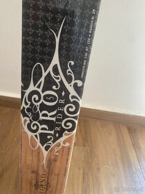 Skialpove freeride lyze skialp 186cm ideal na snowkite - 5