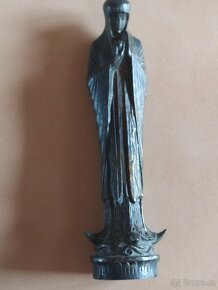 Socha Madony s granátovým jablkem, bronz. - 5