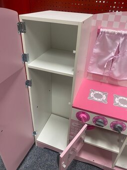 Dětská kuchyňka dřevěná + příslušenství - 5