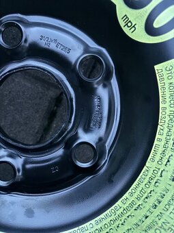 Dojezdové kolo 5x100 R16 - 5