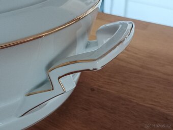 STAROŽITNÁ ART DECO PORCELÁN TERINA KMP BYSTŘÍCE - 5