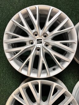 5x112 R17 Originál alu disky Seat LEON IV. - TOP STAV - 5
