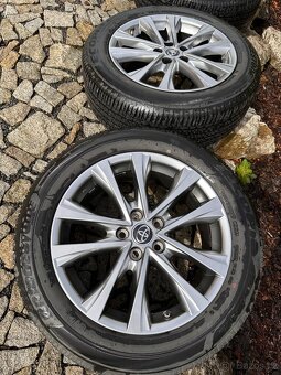 Toyota Rav4 kola,Alu disky, pneu - R18 Bridgestone Ecopia - 5