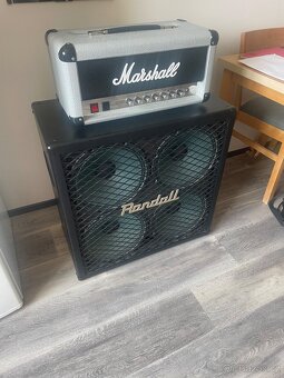 Kytarový lampový zesilovač Marshall a reprobednu Randall 200 - 5