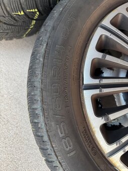 Plechové disky pneu Nokian 185/65 R14 4x100 - 5