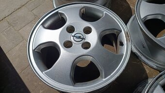 Alu kola R15 ET49 6J 4x100 Opel Astra G - 5