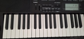 Casio CTK-3500 – digitální klávesy - 5