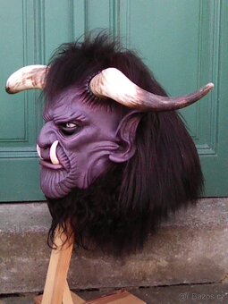 KRAMPUS maska ČERNÝHO ĎÁBLA - 5