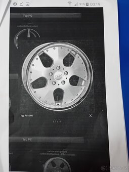 Alu kola Mercedes  VW 18" - 5