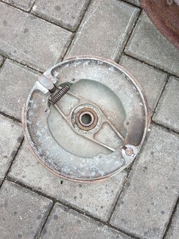 Jawa 500 OHC typ šnek přední kolo včetně štítu - 5