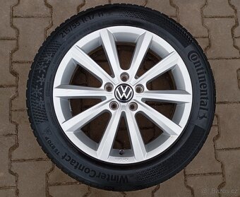 Alu kola originál Volkswagen Passat B8 5x112 R17 Merano - 5
