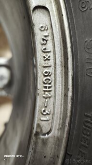 4x originální ALU kola Peugeot - 5