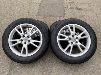 Originální alu kola Audi 5x112 r18, pneu 235/55 r18 - 5