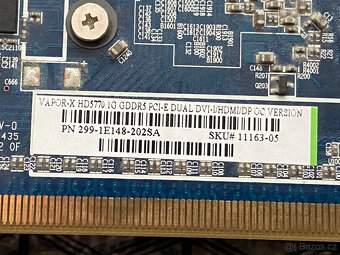 SAPPHIRE Radeon HD 5770 VAPOR-X, OC VERSION, - 5