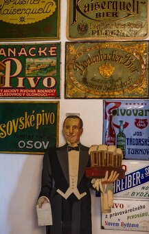 Sbírám: STARÉ PIVNÍ LAHVE, SKLENICE, PULLITRY, REKLAMY - 5