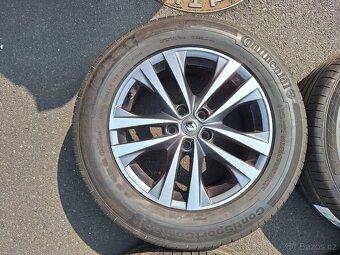 Alu Renault Argonaute 18" 5x114,3 + letní pneu Continental - 5