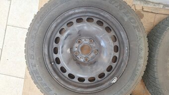 Sada disků VW 16" 5x112 zimní pneu 215/60 R16 4-7mm Passat - 5
