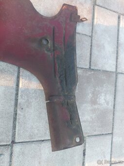 Jawa 250 - podsedlovy plech - 5