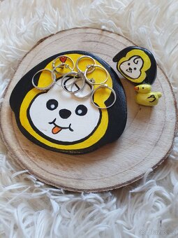 Kpop BTS podtácky BT21 (+ mini figurky) - 5