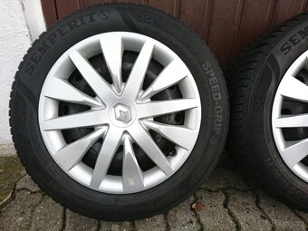 Renault Megane 3,4 ,Laguna 3 16"  215/55/16 zimní Kola - 5