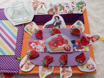 quiet book Sněhurka - 5